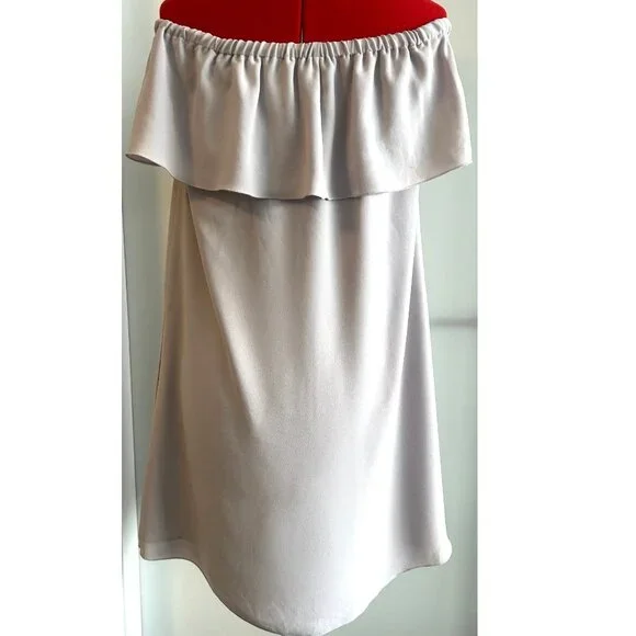 Wilfred Mauve Mini Dress Neuchatel Off Shoulder Sz S - Picture 4 of 10